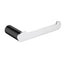 Bellino Toilet Roll Holder - Black & Chrome