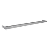 Bellino Solid Brass Double Towel Rail 800mm - Brushed Nickel