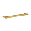 Bellino Solid Brass Double Towel Rail 600mm - Brushed Brass
