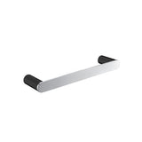 Bellino Towel Rail 300mm - Black & Chrome