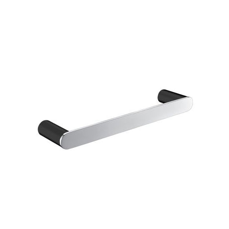 Bellino Towel Rail 300mm - Black & Chrome