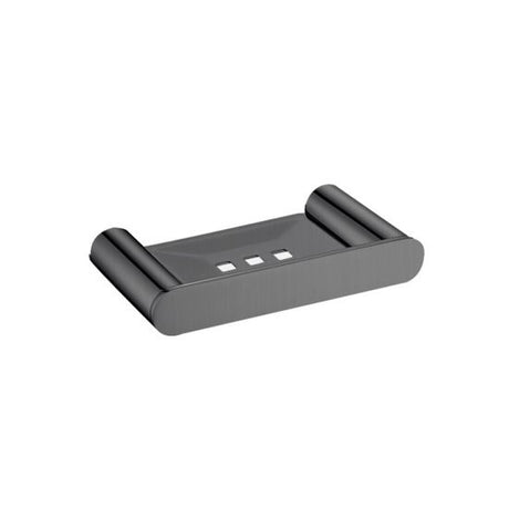 Bellino Soap Dish - Brushed Gun Metal
