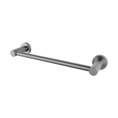 Pentro Single Bar Towel Ring - Brushed Gun Metal