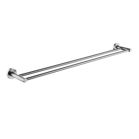 Pentro Double Towel Rail 790mm - Brushed Nickel