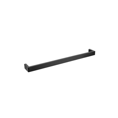 Cavallo AR71 Square Single Towel Rail 600mm - Black