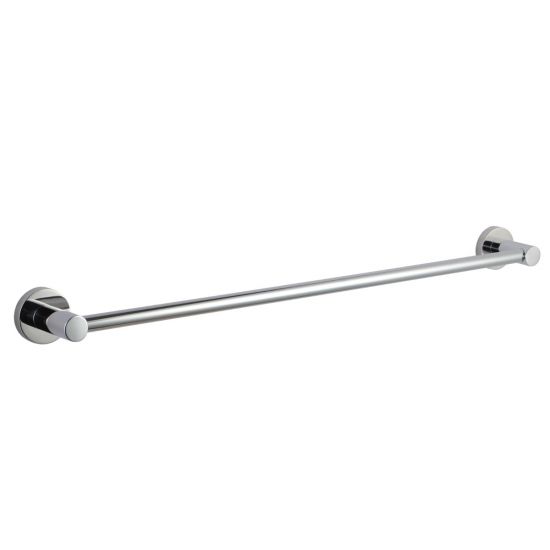 Pentro Single Towel Rail 800mm - Chrome