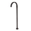 Cavallo Square Stainless Steel Freestanding Bath Spout - Brushed Gun Metal
