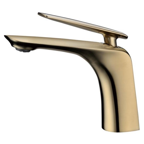 Bellino Basin Mixer - Brushed Brass