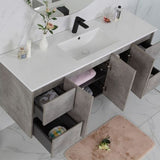 LOLA Wall Hung Vanity Grey (All Size)