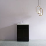 ACACIA SHAKER PVC Floor Vanity 600
