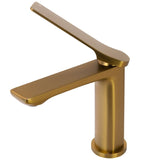 AQU RUSHY Basin Mixer - Brushed Brass