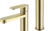 VETTO Tall Basin Mixer - Brushed Gold