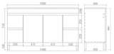 evie-pvc-vanity-1500mm-single-double-bowl