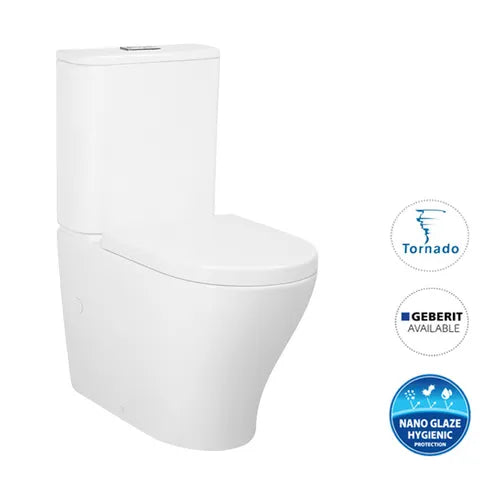 ZENITTI Tornado White Toilet Suite