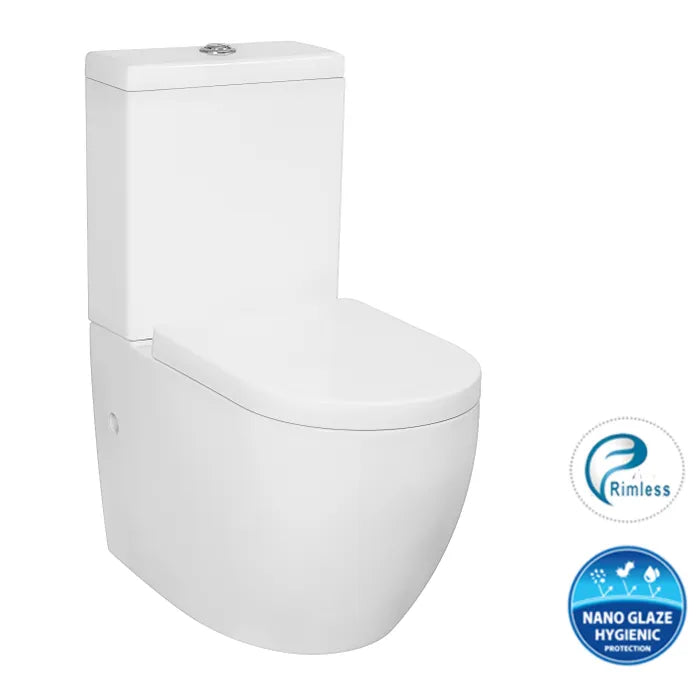 DELUSO Rimless Toilet Suite
