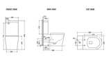 ALZANO Rimless Toilet Suite