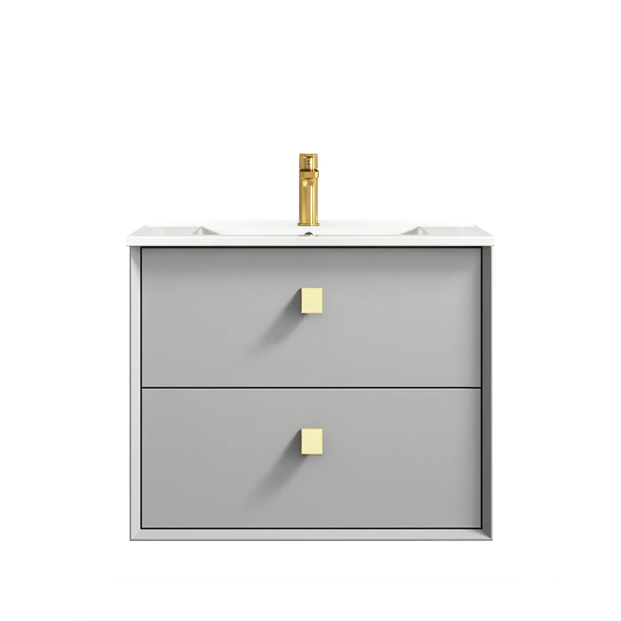 BOSTON Wall Hung Vanity 600mm Light Grey-Clearance