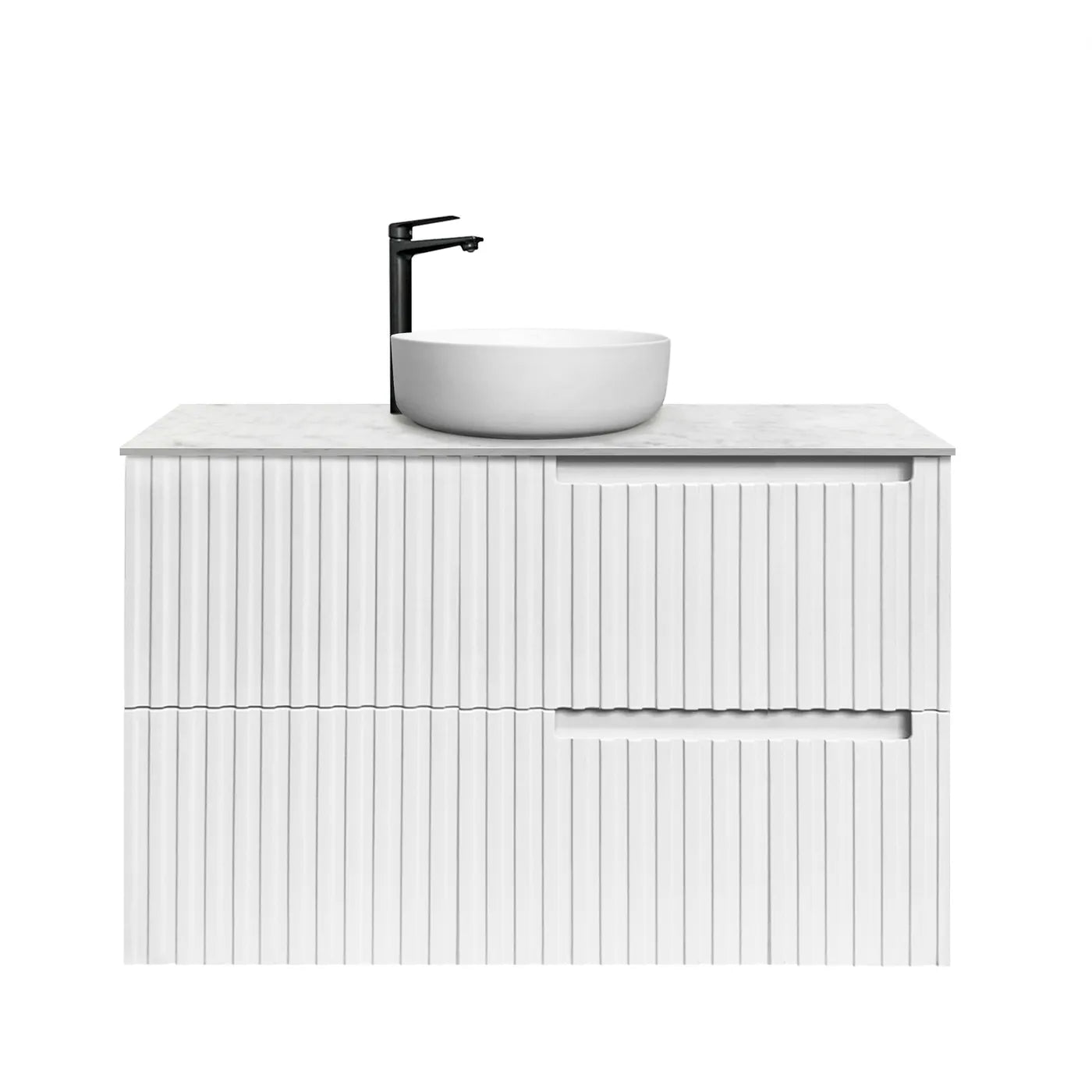 Vanity NOOSA Wall Hung 900mm Satin White