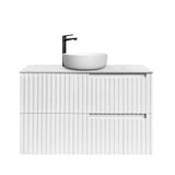 Vanity NOOSA Wall Hung 900mm Satin White