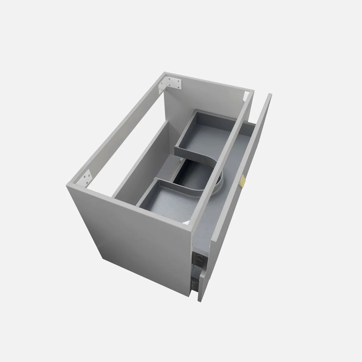 BOSTON Wall Hung Vanity 900mm Light Grey-Clearance