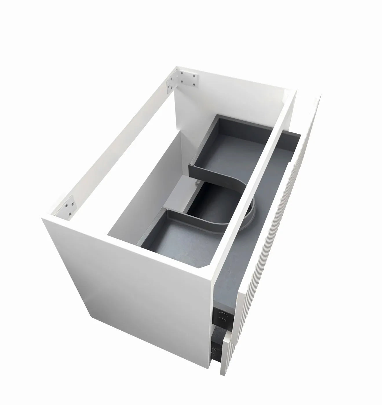 Vanity NOOSA Wall Hung 600mm Satin White