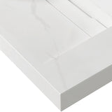 Moonlight Solid Surface Basin with Optional Mixer & Bottle Trap (Rectangle: 1500x460x80)