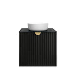Vanity MARLO Wall Hung 600mm Matte Black