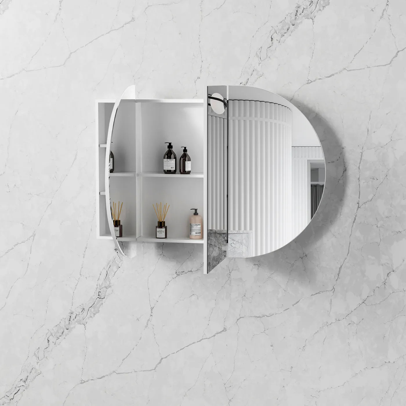 COOGEE White Oak Shaving Cabinet W1200xH750mm