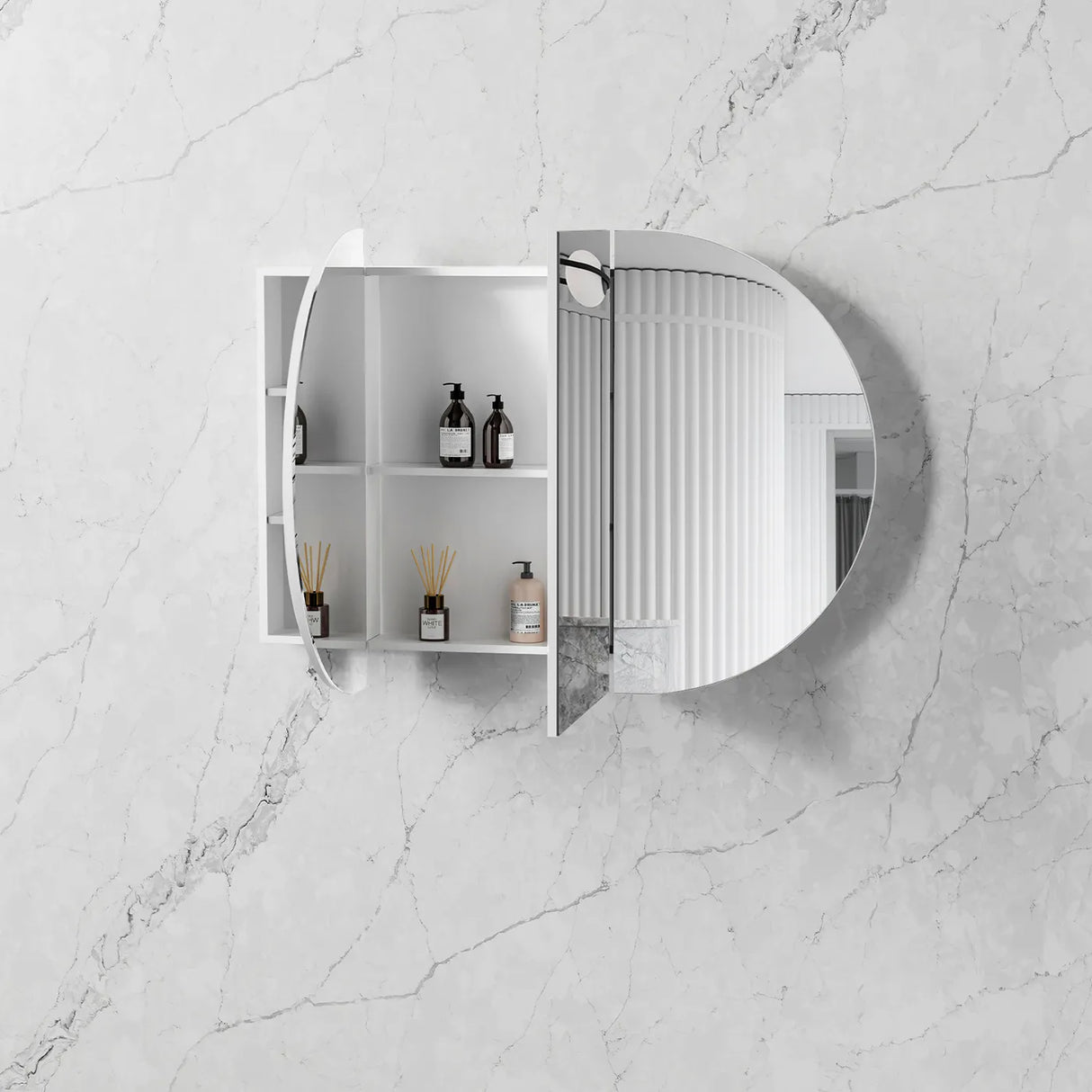 COOGEE White Oak Shaving Cabinet W1200xH750mm