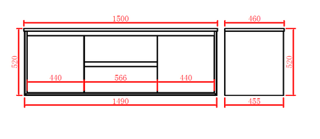 petra-wall-hung-double-drawers-pvc-vanity-1500mm-single-double-bowl