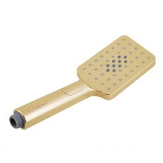 Esperia Square 3 Functions Hand Shower Spray - Brushed Brass
