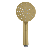 Pentro Round 3 Functions Hand Shower Spray - Brushed Brass