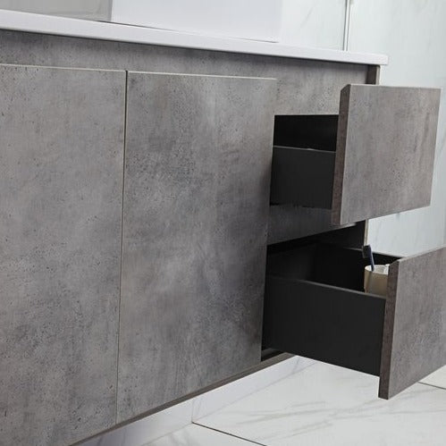 LOLA Wall Hung Vanity Grey (All Size)