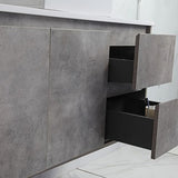 LOLA Wall Hung Vanity Grey (All Size)