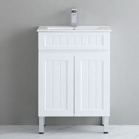 ACACIA SHAKER PVC Floor Vanity 600