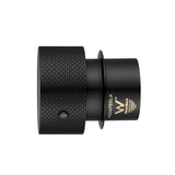 Round Progressive Wall Mixer Handle - Black