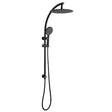 10'' Round Shower Station Top Inlet - Black