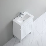ACACIA SHAKER PVC Floor Vanity 600