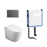 CRAWFORD Rimless Wall Faced Floor Smart Toilet