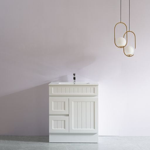 ACACIA SHAKER PVC Floor Vanity 750