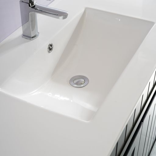 ACACIA SHAKER PVC Floor Vanity 1500 (Single/Double Bowl)