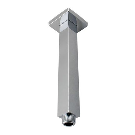 Cavallo Square Ceiling Shower Arm 200mm - Brushed Nickel