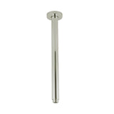 Pentro Round Ceiling Shower Arm 400mm - Brushed Nickel