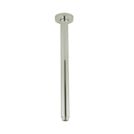 Pentro Round Ceiling Shower Arm 400mm - Brushed Nickel
