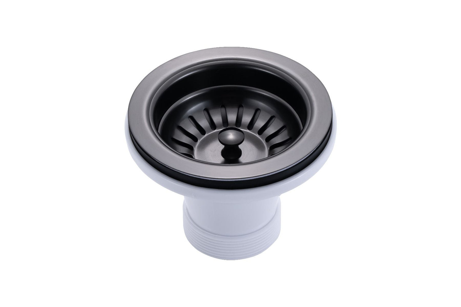 Gunmetal Stainless Steel PVD Double Bowl Kitchen Sink (820x457x230)