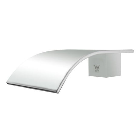 Esperia Square Bath Spout - Chrome