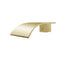 Esperia Square Bath Spout - Brushed Brass