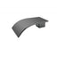 Esperia Square Bath Spout - Brushed Gun Metal