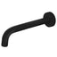 Pentro Round Bath Spout - Matte Black