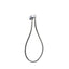 Esperia Square Shower Holder Wall Connector Hose - Chrome